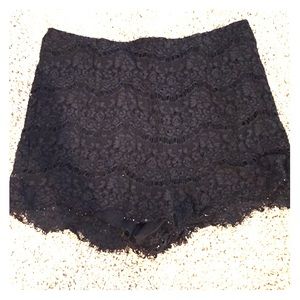 Shorts. Lace. Small fits size 2