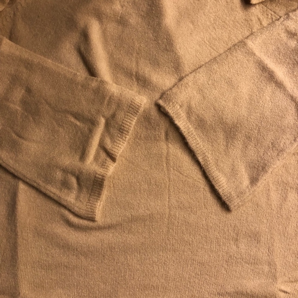 Open Shoulder Sweater- TAUPE - Picture 8 of 8