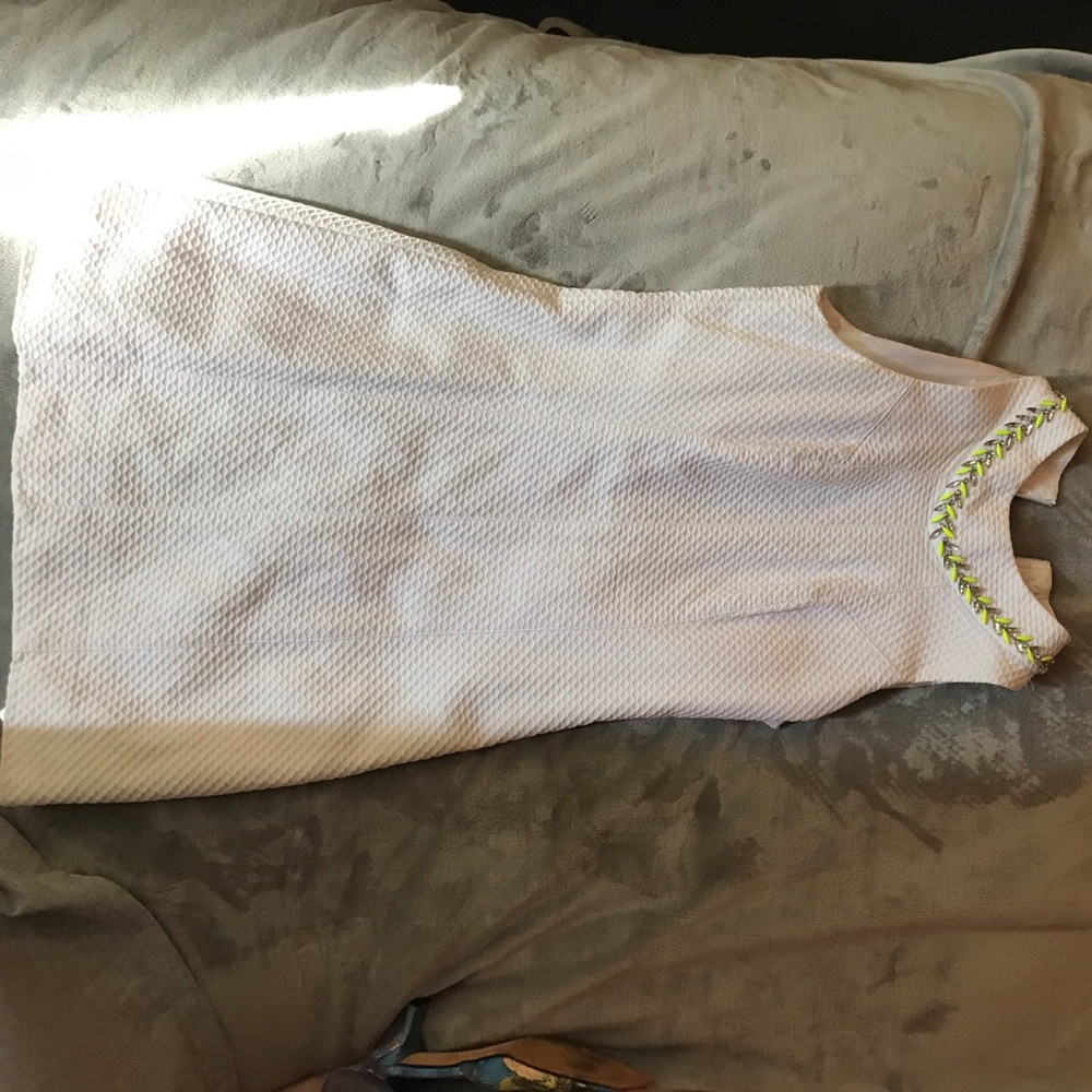 Ted Baker white cotton eyelit dress