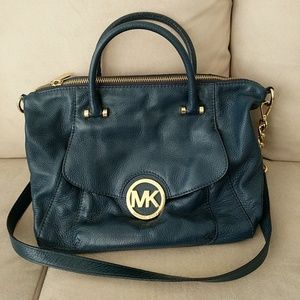 Michael Kors navy handbag