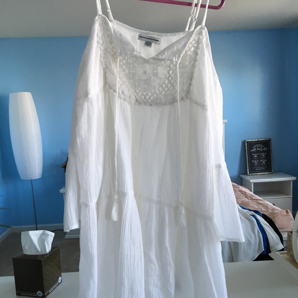 Open shoulder AE dress