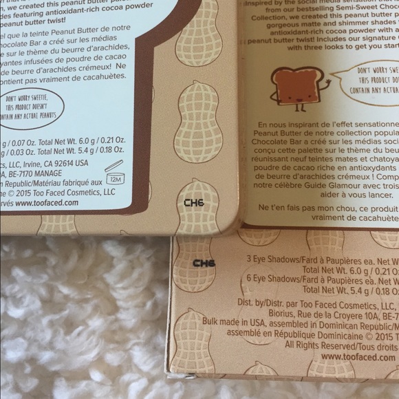 🎉HP🎉NWT-TOO FACED PEANUT BUTTER & JELLY PALETTE - Picture 3 of 4