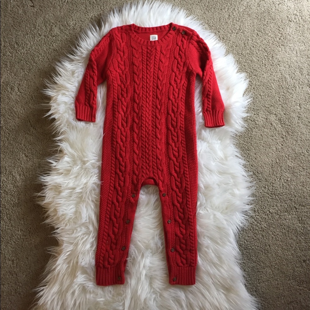 Beautiful BNWOT Baby Gap sweater one piece