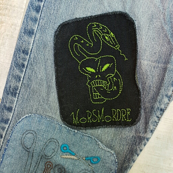 Vintage one of a kind embroidered GAP jeans - Picture 2 of 7