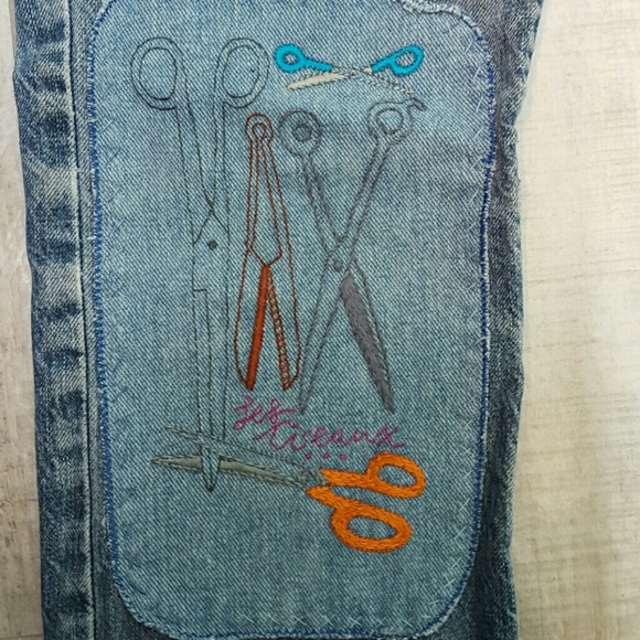 Vintage one of a kind embroidered GAP jeans - Picture 4 of 7