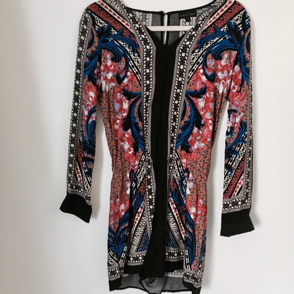 Long sleeve v-neck romper