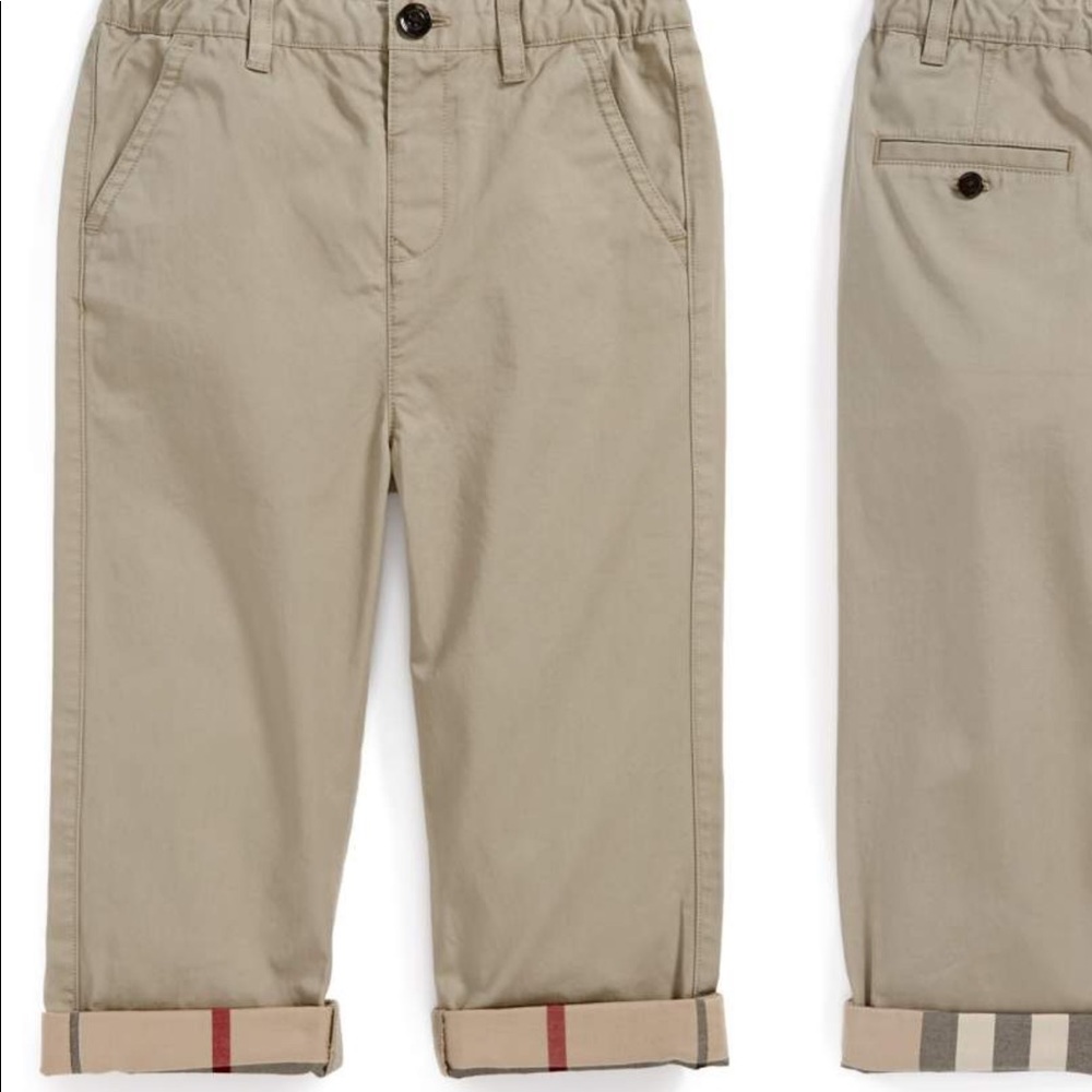 Authentic Burberry Toddler Boy Pants