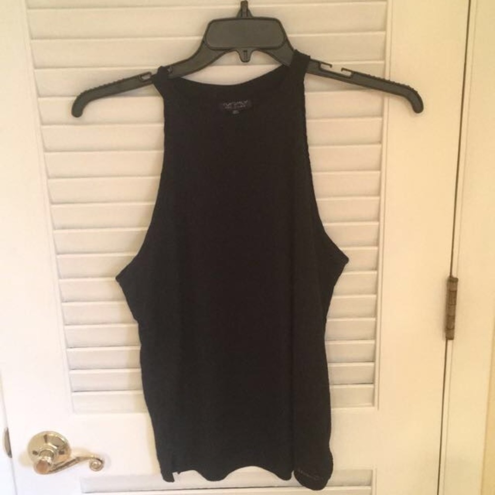 Topshop high neck tank
