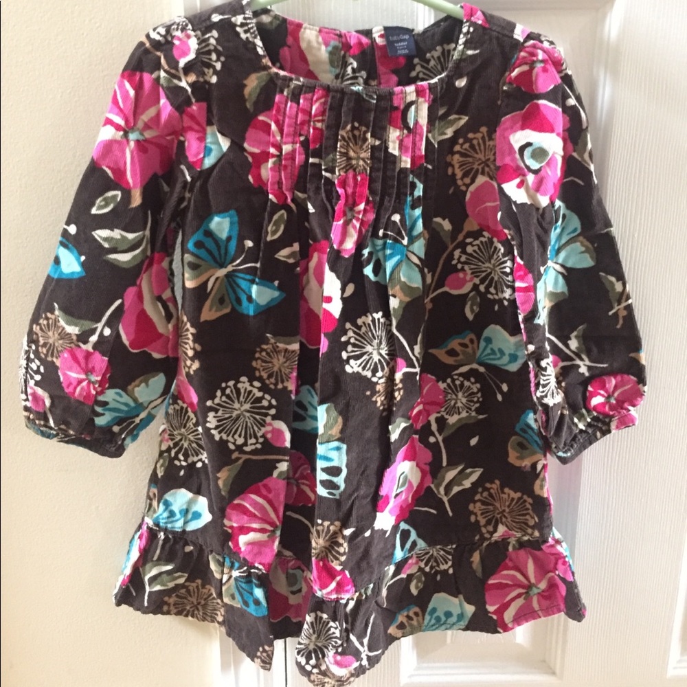 2 corduroy GAP tunic/dresses. Size 3t. Like new