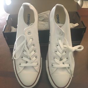 Converse all star OX optic white NEW with box