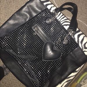 Black Betsey Johnson Purse!