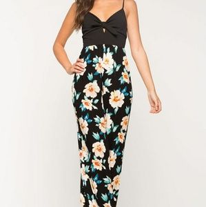 Beautiful Dreams Floral Jumpsuit