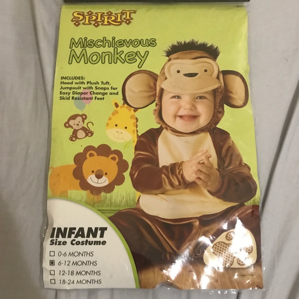Halloween monkey costume