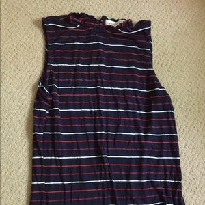 A striped tank top