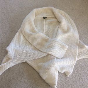 Express cream cocoon cardigan