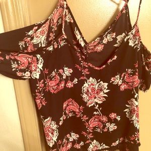 Plus off the shoulder top