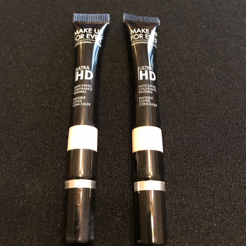 Makeup Forever ultra HD concealers R20 & Y21