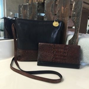 Auth.  Brahmin Purse & Wallet set