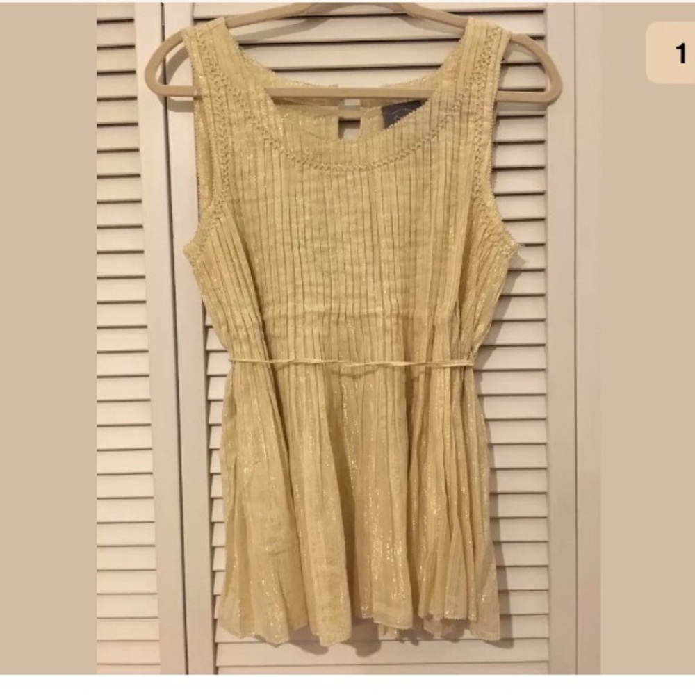 🚫SOLD🚫Anthropologie Vanessa Virginia peplum top