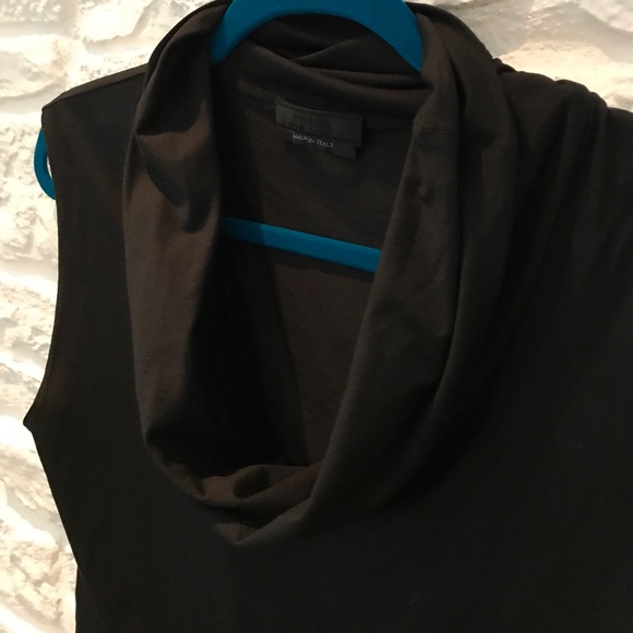 Prada cowl neck sleeveless top - Picture 2 of 4