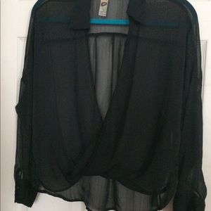 Sheer blouse