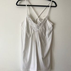 American Eagle Beaded Strappy Tank
