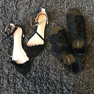 H&M Black Sandal Bundle