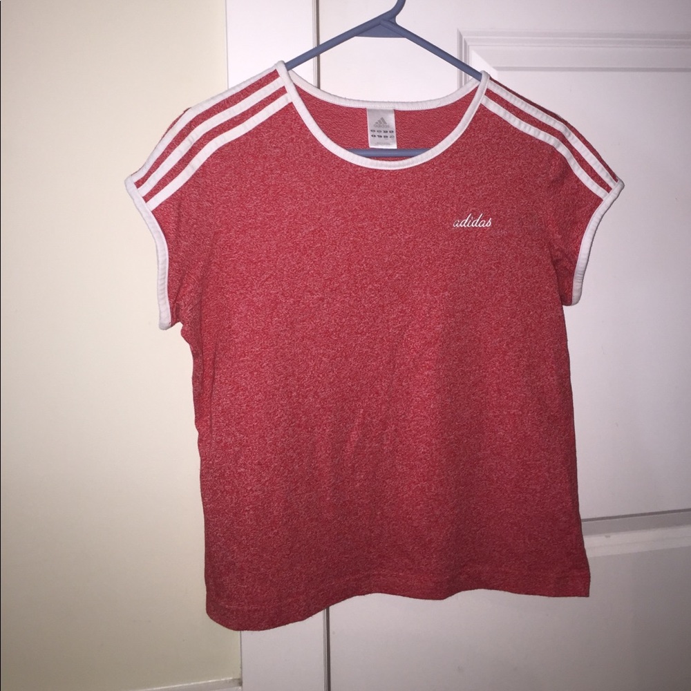 😍 VINTAGE 😍 Adidas Varsity Striped T-Shirt