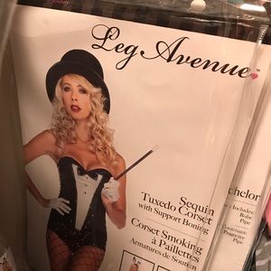 Leg Avenue Sequin Corset