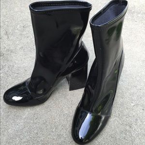 Zara Patent Boots