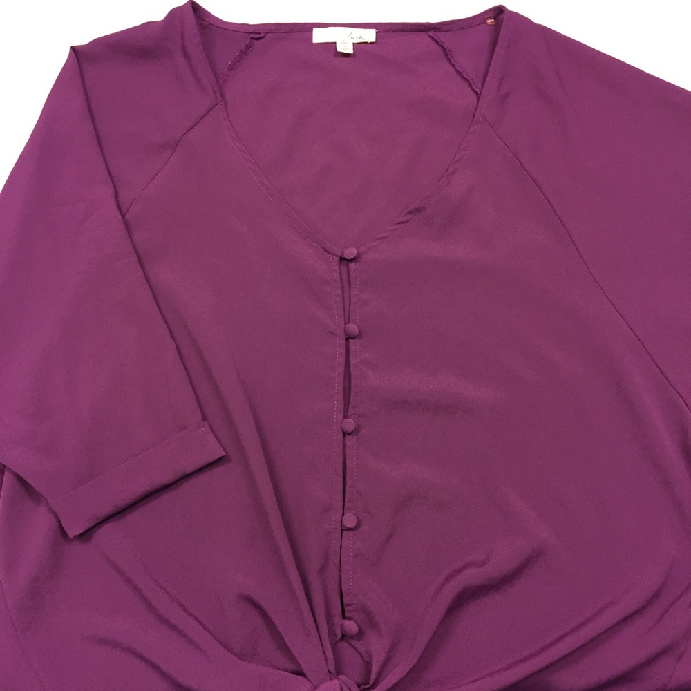 Loose Fitting Purple Lush Top