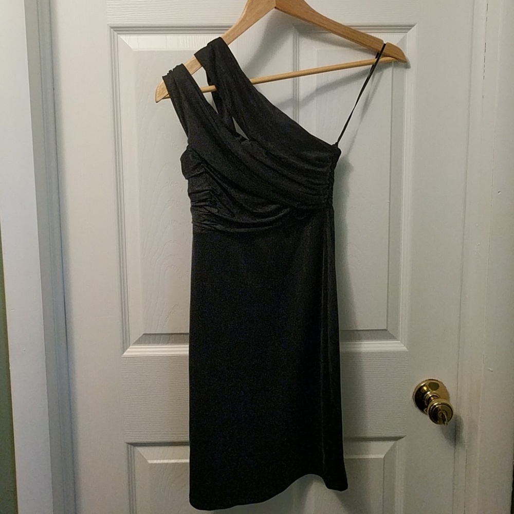 Brand new Guess assymetrical slinky dress