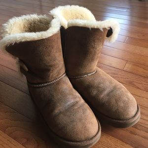 Ugg Bailey Button Suede Boots.