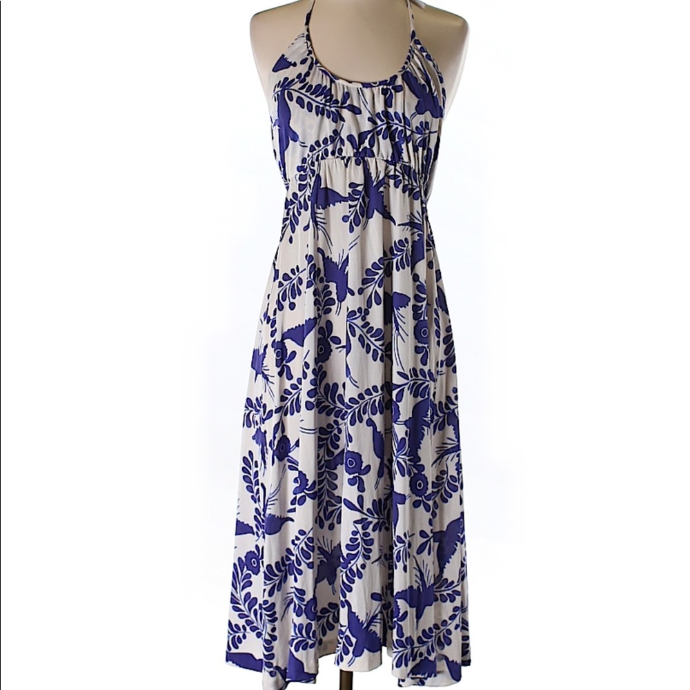 Anthropologie Nieves Lavi halter dress