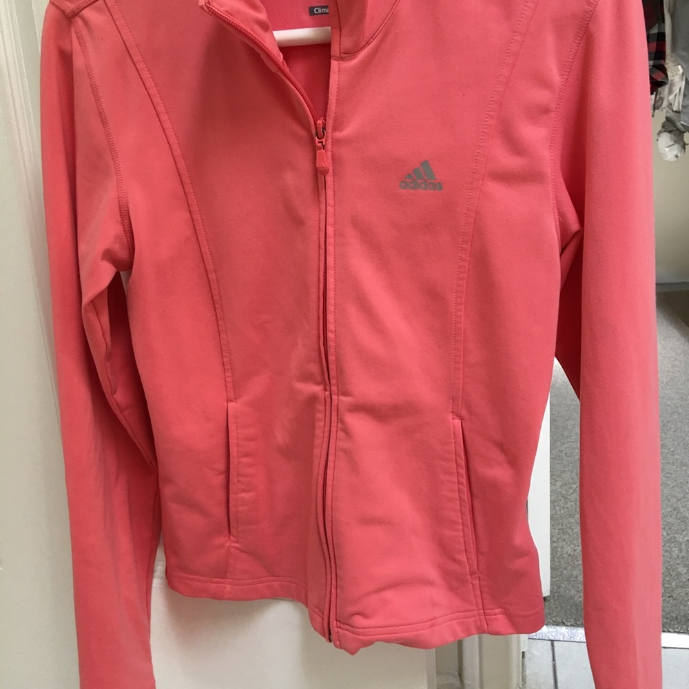 Small Coral Adidas Jacket