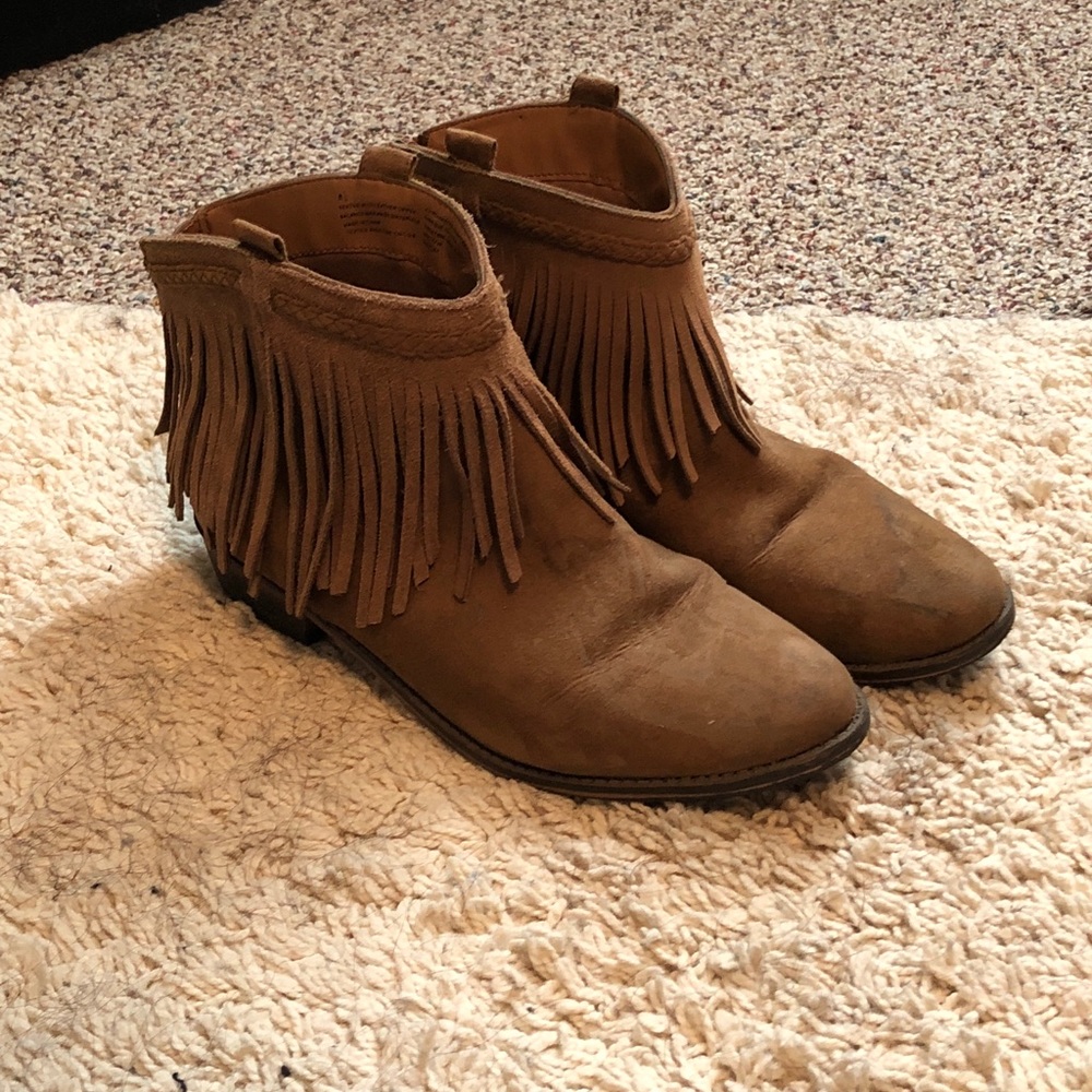 Fringe Booties