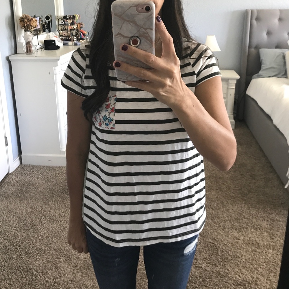 Pattern mix top