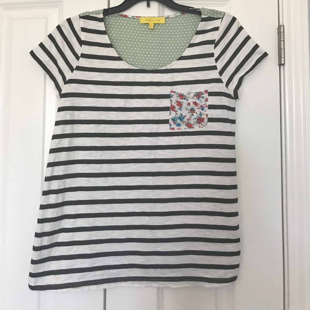 Pattern mix top - Picture 2 of 4