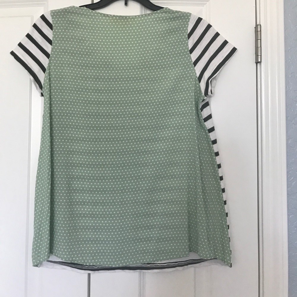 Pattern mix top - Picture 4 of 4