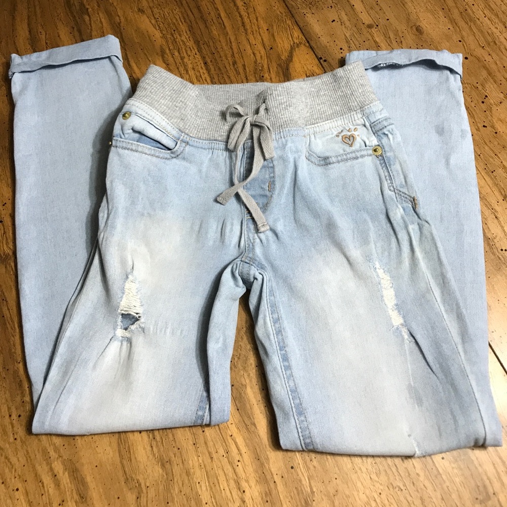 NWOT! Justice Girls Size 8 Jeans!Just like moms!