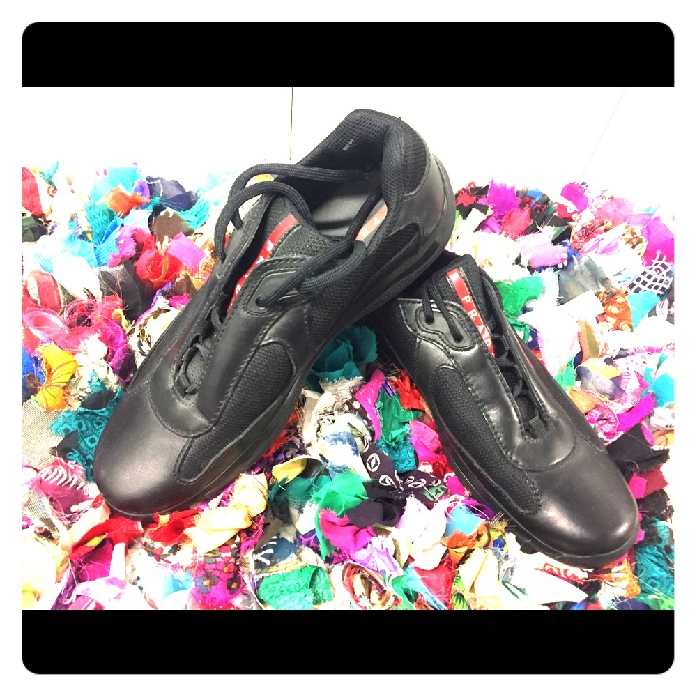 Men's Prada low profile sneaker