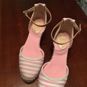 Canvas Wedge Shoes