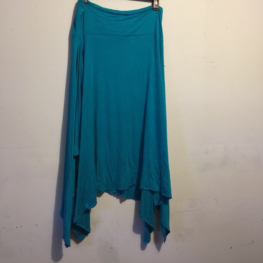 SOLD Turquoise Skirt