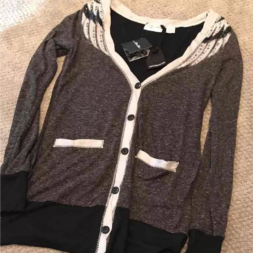 Miss me wings cardigan