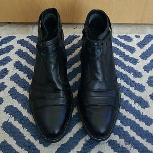 Black Embellished Booties