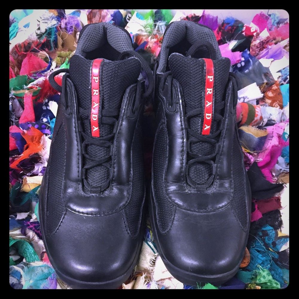 Men's Prada low profile sneaker