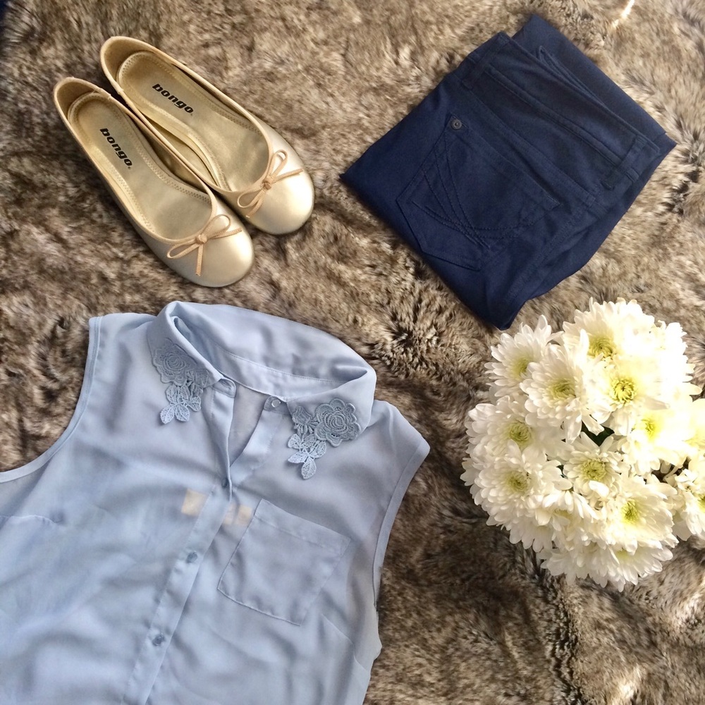 Princess Vera Wang Sleeveless Blouse