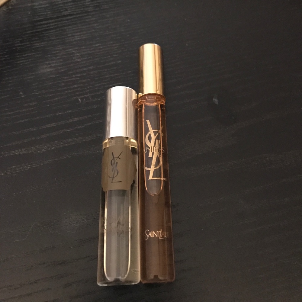 YSL Manifesto and L’homme perfumes.