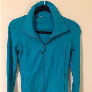 Lululemon Stride Zip-up Jacket- Aqua
