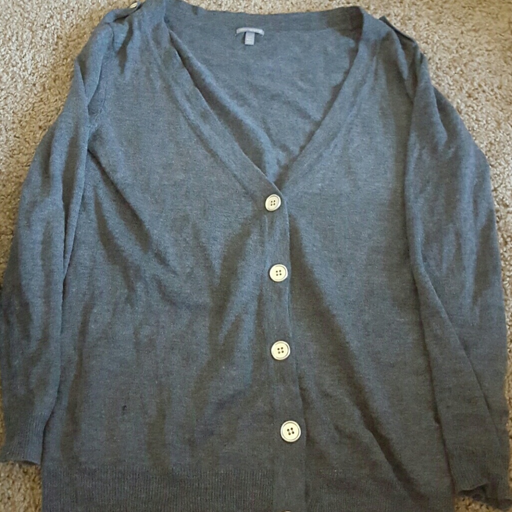 Gray sweater